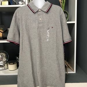 Tommy Hilfiger Gray Polo Shirt